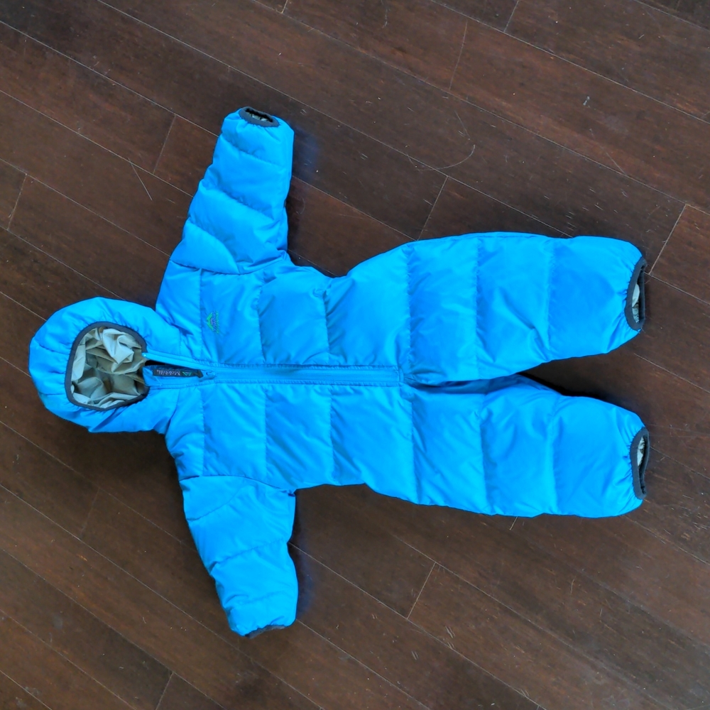 Down snowsuit Molehill MT equipment